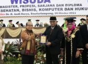 Pj. Gubernur Lampung Sampaikan 5 Pesan Kepada Wisudawan Dan Wisudawati UMITRA
