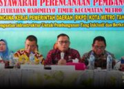 Qomaru Tegaskan Lurah Harus Kuasai Wilayah dan Kebutuhan Masyarakat Dalam Musrenbang Hadimoulyo