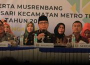 Wahdi Tekankan Kelurahan Merupakan Ujung Tombak Pembangunan Dalam Musrenbang Tejosari