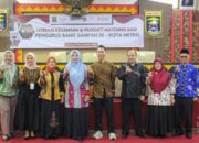 Komitmen Pemerintah Kota Metro Dan OJK Perkuat Bank Sampah