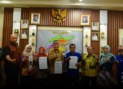 Walikota Teken MoU Program Penyuluhan Hukum PN Metro Dengan Radio Metropolis